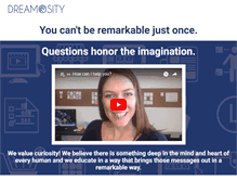 Tablet Screenshot of dreamosity.com